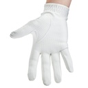 Men's Hexagrip Synthetic Bowls Glove - White