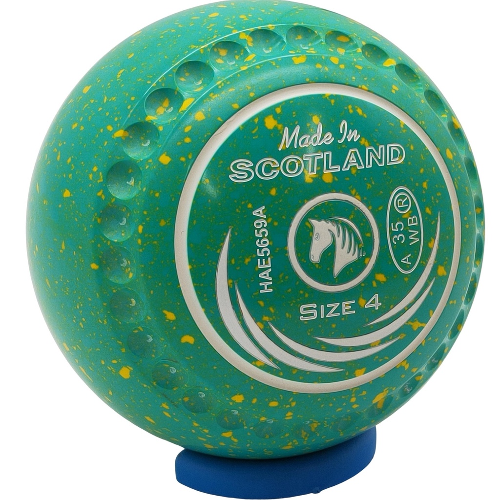 Taylor SRV Size 4 Mint Yellow with Half Pipe Grip