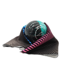 Henselite Dri Tec Axis Towel Black Pink Blue