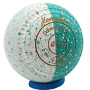Henselite Dreamline XG Size 3 Peppermint Twist with " C Grip " the  Superior Grip !