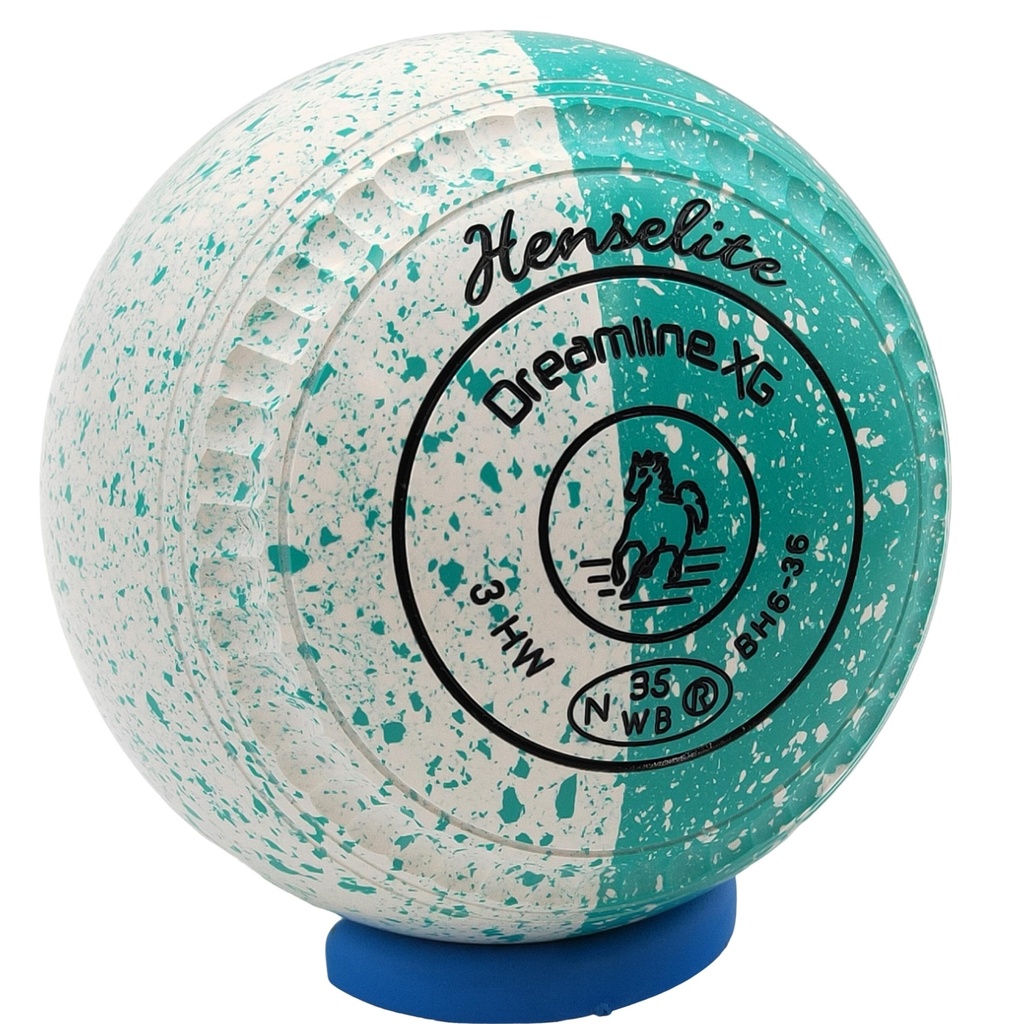 Henselite Dreamline XG Size 3 Peppermint Twist with " C Grip " the  Superior Grip !