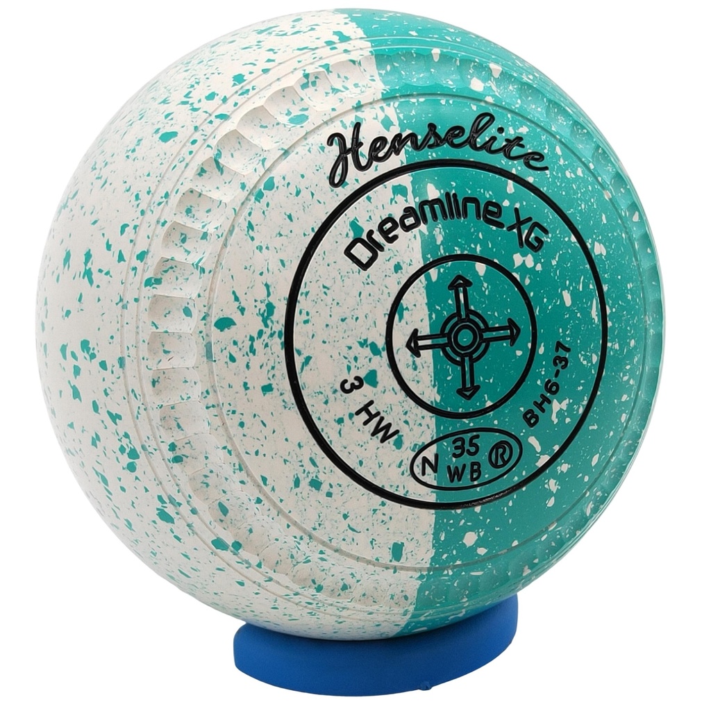 Henselite Dreamline XG Size 3 Peppermint Twist with " C Grip " the  Superior Grip !