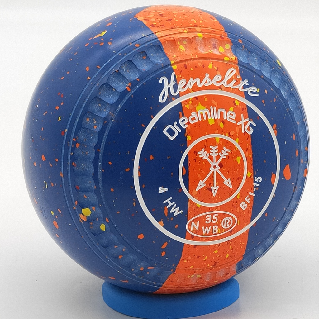Henselite Dreamline XG Size 4 Flame Express with " C Grip " the  Superior Grip !