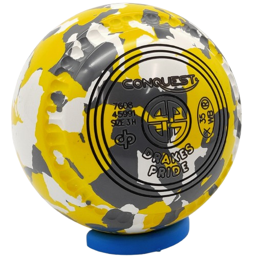 Drakes Pride Conquest Size 3 "New" Camo Bowl with Channel Grip