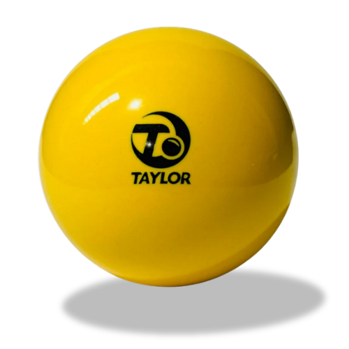 Taylor Yellow Heavyweight Outdoor Lawn Bowls Jack