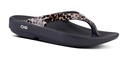 Oofos Oolala - Black Leopard - HOT Summer item!