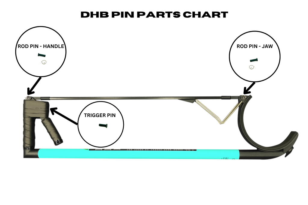 DHB Rod Pin & Clip - Jaw