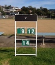 Lawn Bowls Rink Scoreboard