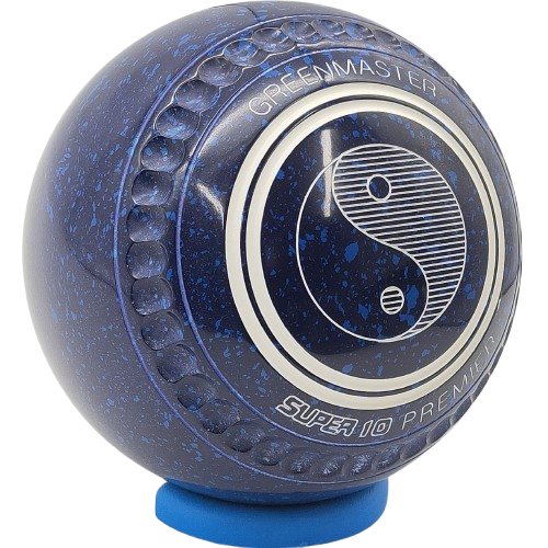 Greenmaster Super 10 Premier Size 2 Grip Dark Blue-Blue with full 40 Dimple Grip