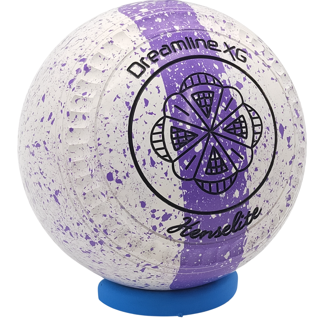 Henselite Dreamline XG Size 2 Orchid Trilogy with " C Grip " made EXCLUSIVELY for Hunter Bowls world wide !