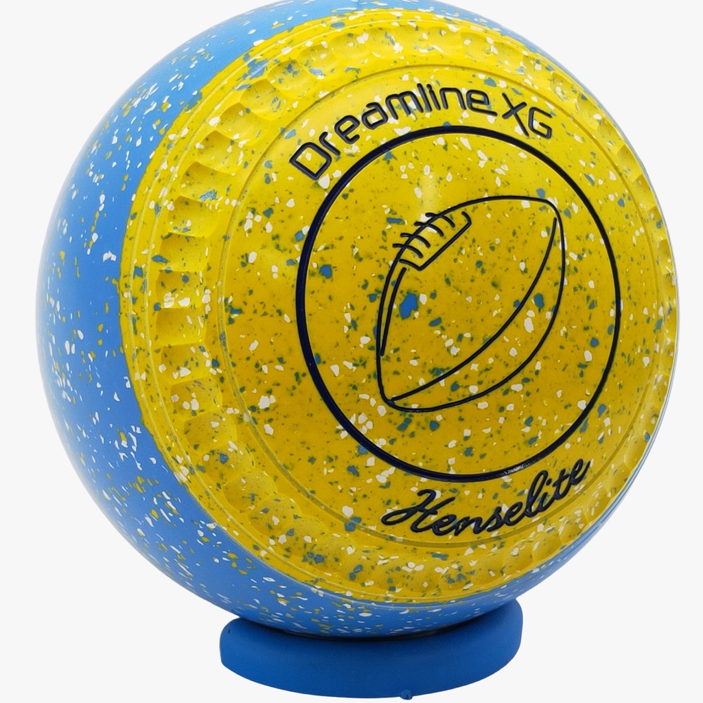 Henselite Dreamline XG Size 4 Goldie Slice with " C Grip " the  Superior Grip !