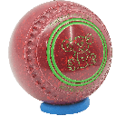 Greenmaster Super 10 Premier Size 2 Maroon - Red Grip with full 40 Dimple Grip