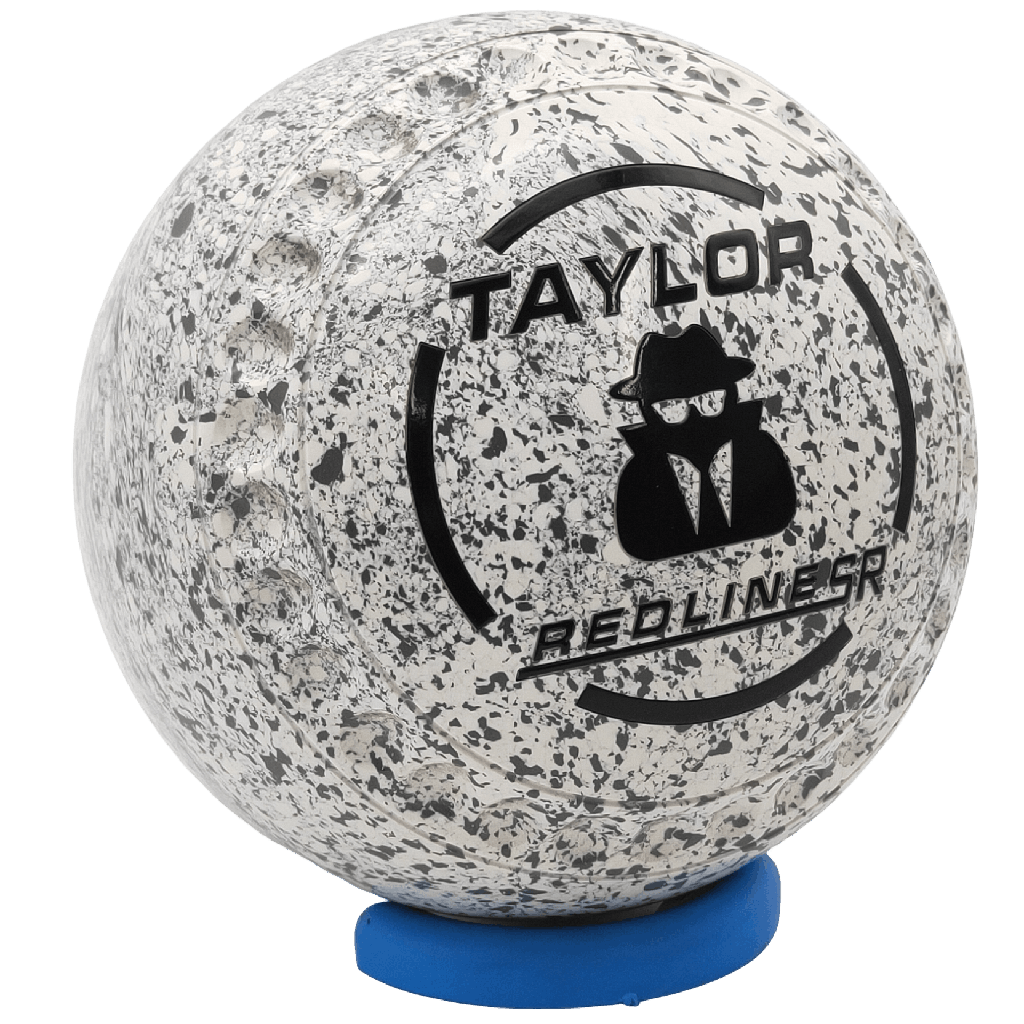 Taylor Redline SR Size 3 White - Steel Grey with Half Pipe Grip