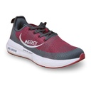 Utopia Maroon & Grey Men's Shoes