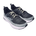Utopia "Slip-On" Flex Black Silver Men's Shoes