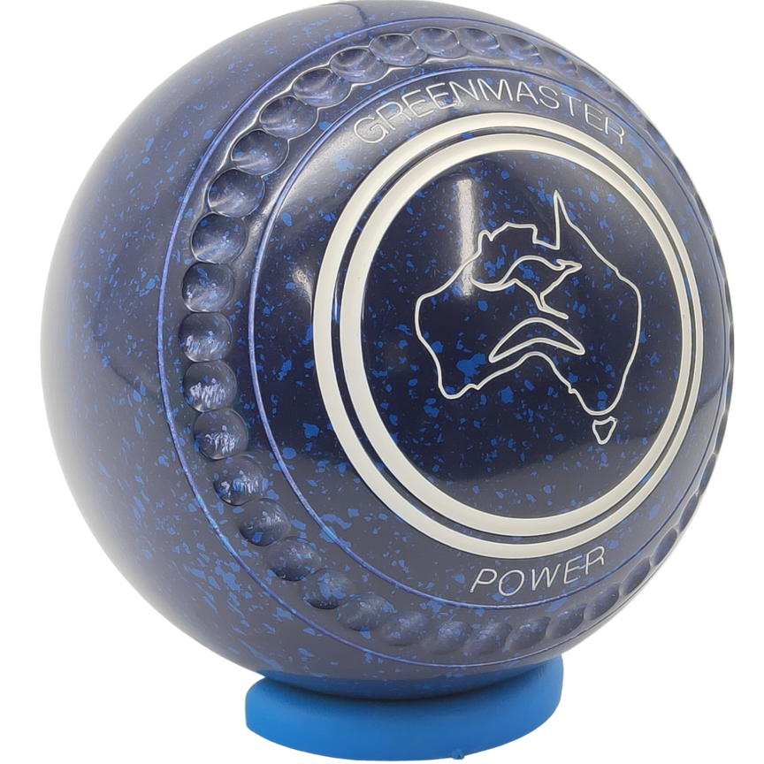 Greenmaster Power Size 3 Dark Blue Blue with full 40 Dimple Grip