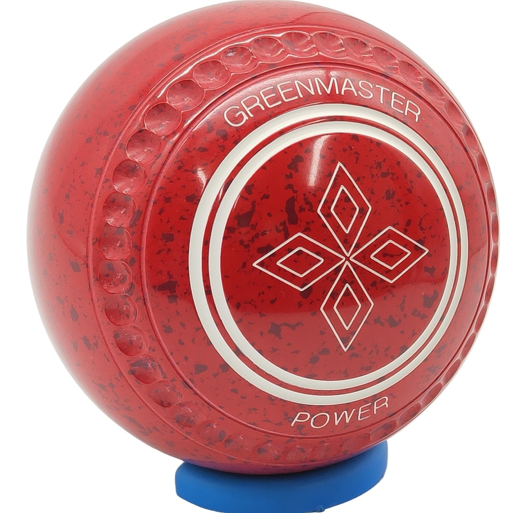 Greenmaster Power Size 3 Red Maroon with full 40 Dimple Grip