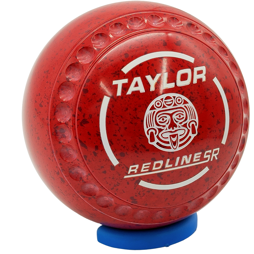 Taylor Redline SR Size 4 Red Maroon with Half Pipe Grip