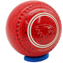 Greenmaster Premier Size 4 Red Maroon with full 40 Dimple Grip
