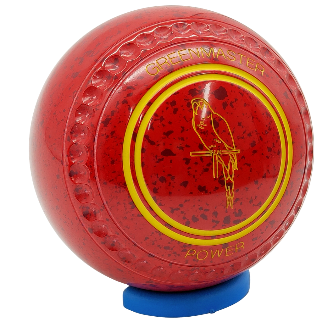 Greenmaster Power Size 3 Red Maroon with full 40 Dimple Grip