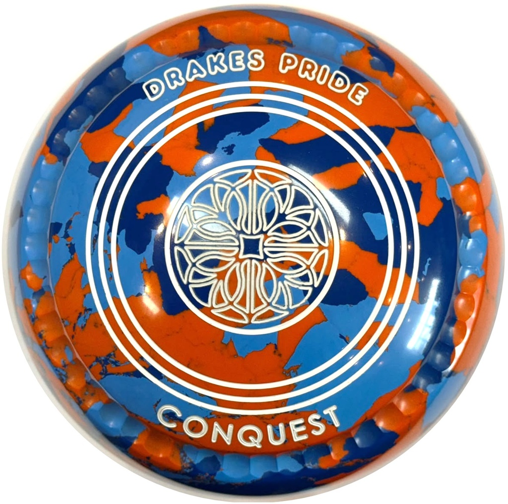 Drakes Pride Conquest Size 4 "New" Camo Bowl with Channel Grip