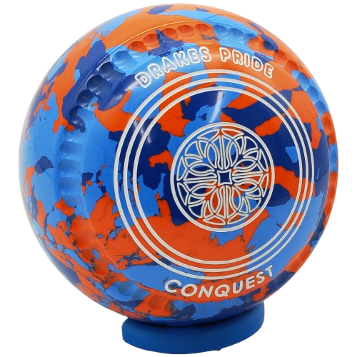 Drakes Pride Conquest Size 4 "New" Camo Nebula with Channel Grip