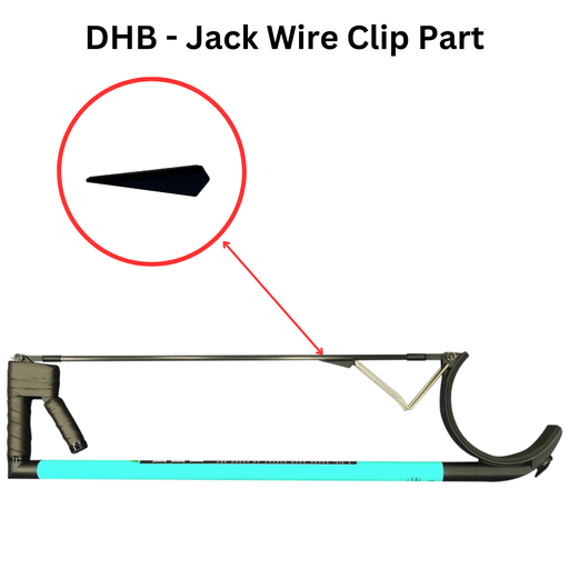 [696DHBZ Clip Nylon] Lawn Bowls Spare Clip for DHB Hacksaw