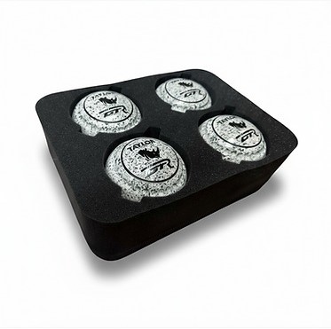 [4BOWLSFOAM] Foam Insert for 4 Bowls - Make any bag a Bowls Bag