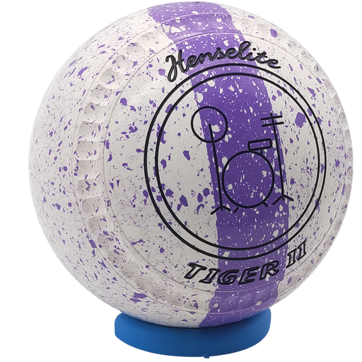 [TIGERII2BA4-88-50395-PP25417-TIGIIST35] Henselite Tiger II Size 2 Orchid Trilogy with " C Grip " made EXCLUSIVELY for Hunter Bowls world wide !