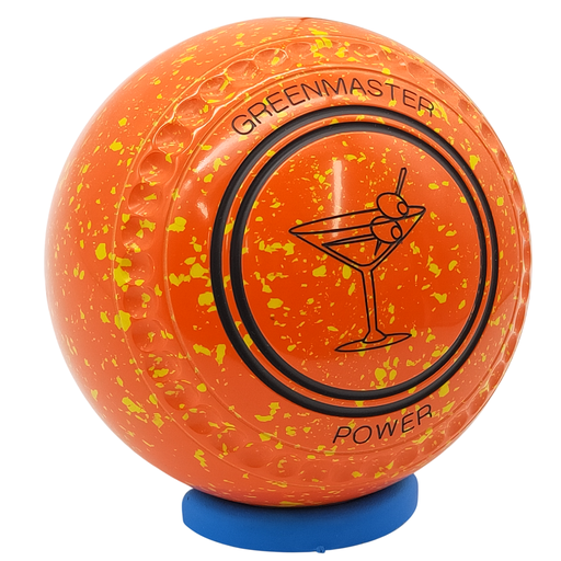 [POW2AE10175A-51422-36081-PP26311-POWST35] **SAVE $100** HAD 1 ROLL UP - Greenmaster Power Size 2 Orange / Yellow with full 40 Dimple Grip
