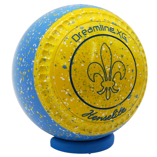 [XG4BE4-16-51758-PP26606-XGSliceST35] Henselite Dreamline XG Size 4 Goldie Slice with " C Grip " the  Superior Grip !