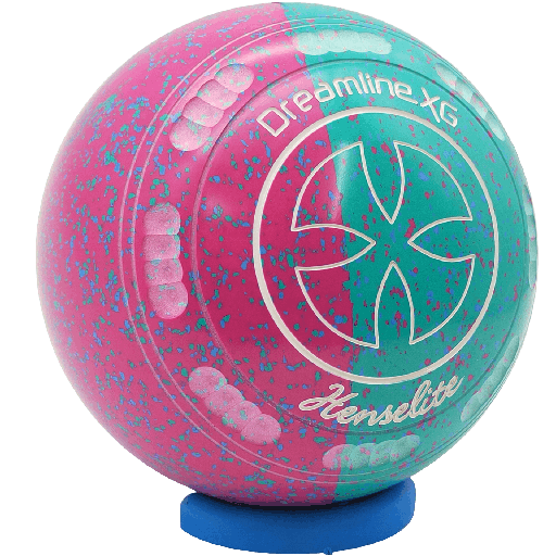 [XG4BE4-81-51756-5018199-PP26606-XGDuoST35] Henselite Dreamline XG Size 4 Paradise Duo with the NEW " X " Grip