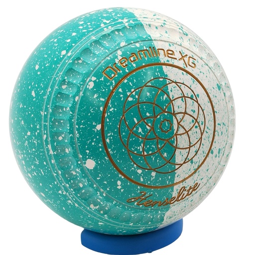 [XG3BH6-40-51664-5018804-XGDuoST35] Henselite Dreamline XG Size 3 Peppermint Twist with " C Grip " the  Superior Grip !